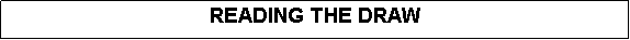 Text Box: READING THE DRAW